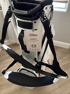 Titleist Players 4 Stand Golf Bag Camo White Out Stand Golf Bag Camo White - Picture 1 of 8