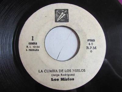 LOS MIRLOS «LA CUMBIA DE/AY NO SE PUEDE»7″CUMBIA PSYCH JUNGLE DESCARGA PERU HEAR - Image 1 of 2