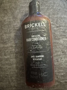 Brickell Men's Products Revitalizing Hair Conditioner Aloe Avocado Oil 8oz New - Picture 1 of 2