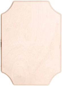 Walnut Hollow 24622 Baltic Birch French Corner Plaque, 5 by 7-Inch - Picture 1 of 1