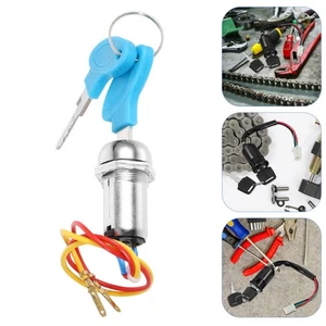 Replacement Ignition Switch Scooter Electric Bike Key Accessories - Bild 1 von 12