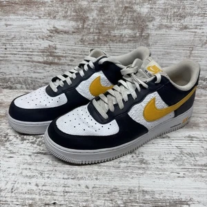Nike Air Force 1 ‘07 Low Dark Obsidian University Gold FJ4209-400 Mens 11.5 - Picture 1 of 10