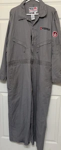 Walls FR Coveralls Mens 52 Regular Flame Resistant Gray *Shortened* - Picture 1 of 14