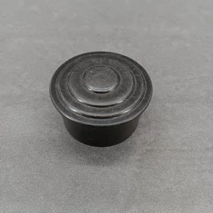 Vintage Lustre Craft Replacement Lid Knob Used Black - Picture 1 of 6