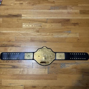 WWE shop WCW BIG GOLD World Heavyweight Replica Title Belt 4mm - Picture 1 of 12
