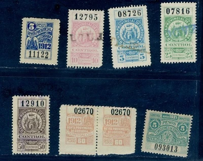 Ingresos Argentina, Renta Provincial de Córdoba, 1912, MH Foto 1 de 2