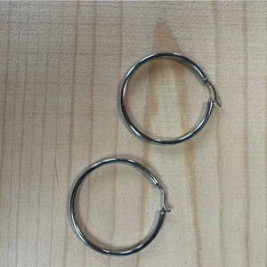 925 Sterling Silber Creolen 2 Zoll - Bild 1 von 1