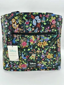Vera Bradley Disney 100 Classics On The Green Drawstring Family Tote Bambi Pooh - Picture 1 of 7