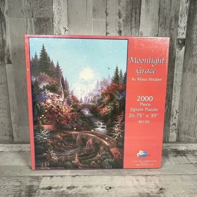 Rare Moonlight Grace 2000 Piece Jigsaw Puzzle Klaus Strubel Suns Out BNIP - Image 1 of 4
