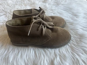 J Crew Niños Talla 7 Gamuza Cuero Calvert Botas Chukka - Imagen 1 de 11