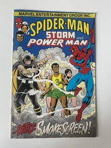 Spider-Man Storm And Power Man - Battle Smoke Screen (Marvel Comics, 1982) - Picture 1 of 3