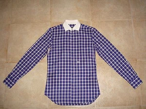 Dsquared² Runway METAL LOGO Checked Shirt 50 IT M-L FW/09-10 71DL254 436€, RARE - Picture 1 of 7