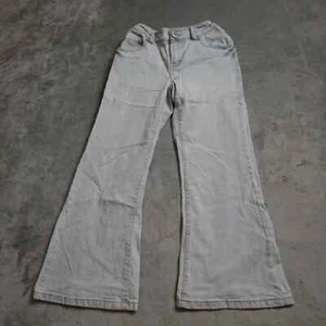 Levi's Pants Girls 10.5 Plus Denim Blue Light Wash Bootcut Embellished Glitter - Picture 1 of 17
