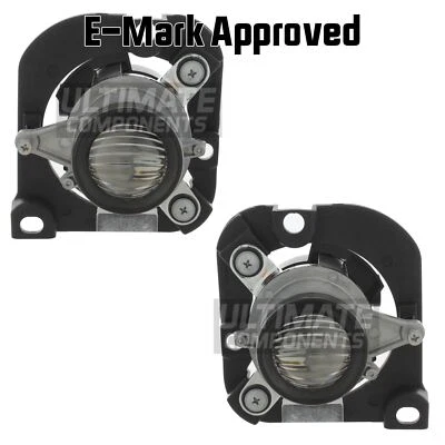 Fits Fiat 500 Hatchback 2008-2015 Front Fog Spot Lights Lamps 1 Pair Left Right - Image 1 of 4