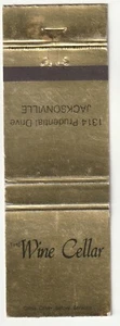 CUBIERTA MATCHBOOK - EL RESTAURANTE BODEGA - JACKSONVILLE FLORIDA - Imagen 1 de 3