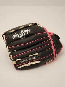 Guante de béisbol Rawlings para diestros YOUTH PL105PW 10 1/2" negro/rosa - Imagen 1 de 7