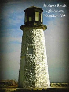 Postcard Virginia Hampton Buckroe Beach Lighthouse MINT Unused - Picture 1 of 1