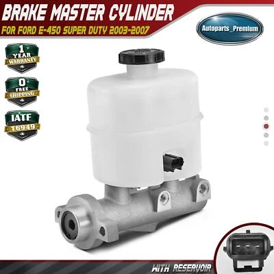 Brake Master Cylinder w/ Reservoir & Sensor for Ford E-450 Super Duty 2003-2007 - Image 1 of 4