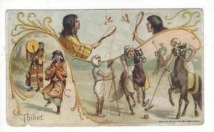1893 Arbuckle Bros Coffee Advertising Card - NYC - Thibet - 3"x5" - Picture 1 of 2