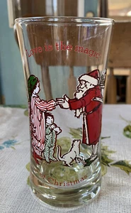Holly Hobbie Drinking Glass Love is the Magic of Christmas American Greetings - Picture 1 of 7