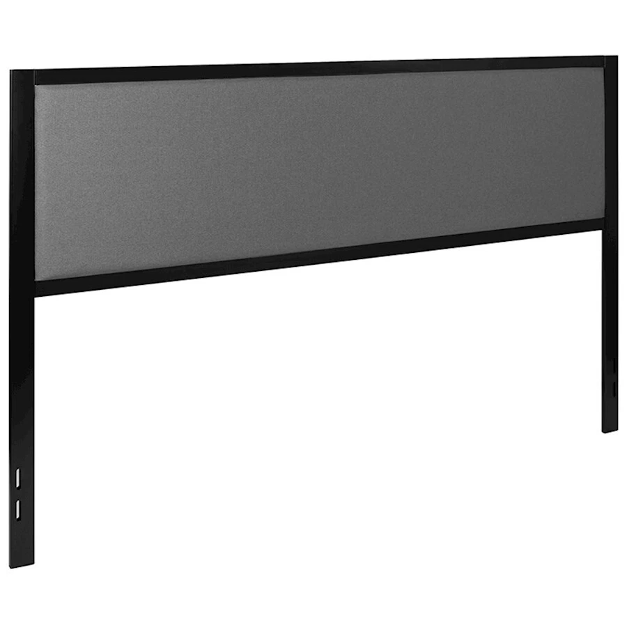 Cabecero Flash Furniture Melbourne King en gris oscuro - HG-HB1717-K-DG-GG Foto 1 de 1