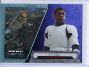 Tarjeta paralela #88 FN-2187 2016 Topps Star Wars Evolution sable de luz púrpura - Imagen 1 de 2