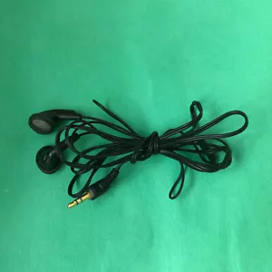 Official Original OEM Sony MDR-E515 Ear Phone Vintage Black from MD Remote - Picture 1 of 5