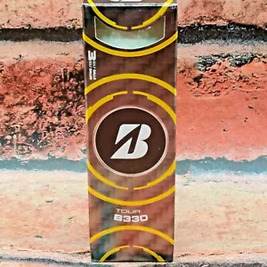 Bridgestone Golf Tour B330 Dual Dimple Pro swings ~1 Sleeve 3 Golf Balls - Picture 1 of 10