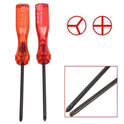 Tri Wing Y Tip Cross PH00# Philips Screwdriver Nintendo Wii U DS Gameboy Advance - Image 1 of 2