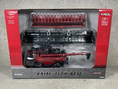 1/64 Case IH AF11 Combine On Wheels Ertl Prestige ZFN44372 - Image 1 of 4