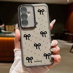 Bow For Samsung S25 S24 S23 S22 Ultra S21 S20 A16 A15 A56 Shockproof Case Cover - Picture 1 of 17