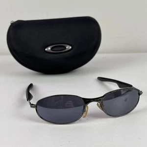 Vintage Black Oakley Wire Sunglasses Software Pouch Titanium 1.0 - Picture 1 of 5