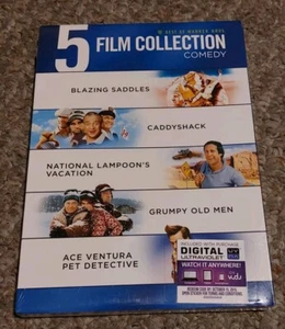 Blazing Saddles / Caddyshack / Vacation / Grumpy Old Men / Ace Ventura - DVD New - Picture 1 of 1