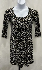 Enfocus Studio Damen Gr. 8 Kleid mit Animal Print und mittleren Falten. - Bild 1 von 8