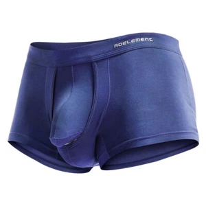 Zonbailon para hombre Doble Bolsa Ropa Interior Pierna Corta Bulto Calzoncillos Boxer Baúles Modales - Imagen 1 de 16