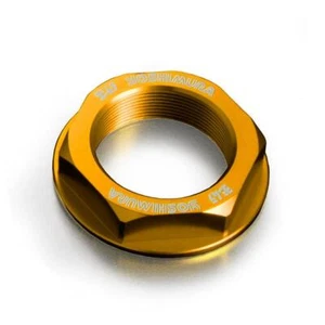 YOSHIMURA TOP YOKE NUT LOCKNUT GOLD SUZUKI GSXR 600 GSX-R GSX R 2011-2017 - Picture 1 of 2