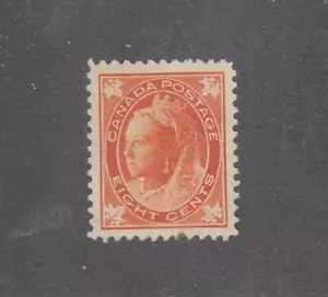 CANADÁ # 72 EN ESTADO BASTANTE BUENO-MLH (punto en perfecto) 8 cts EMISIÓN HOJA VALOR GATO $450 - Imagen 1 de 1