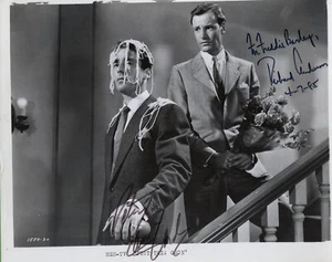 L-PETER LAWFORD, RICHARD ANDERSON handsigniertes Foto von nur diesem einen mit Echtheitszertifikat - Bild 1 von 1