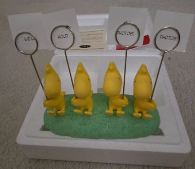 Portafotos "Bonitas fotos" Peanuts Hallmark Woodstock.  2002 NUEVO Foto 1 de 4