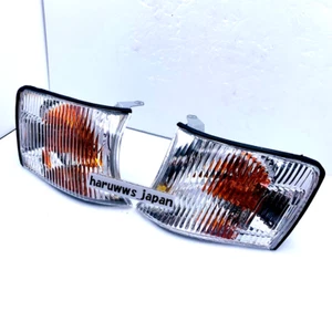 Front Clear Corner Lamp RH LH Set For Toyota 1996-2001 Chaser JZX100 JDM New - Picture 1 of 12