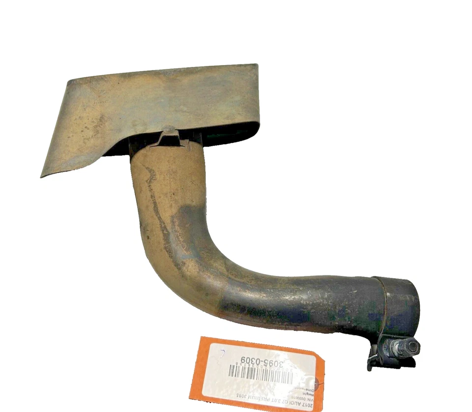 Tubo de extensión de escape trasero izquierdo AUDI Q7 2017-2019 3,0 L del lado del conductor OEM Foto 1 de 4