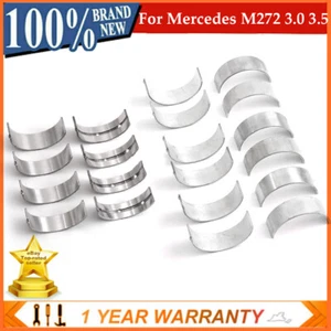 M272 Engine Main & Con Rod Bearing Set For Mercedes-Benz W212 X164 W463 R171 - Foto 1 di 7
