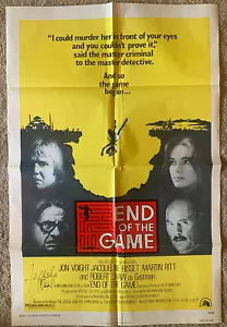 Jacqueline Bisset End Of The Game HANDSIGNIERT SIGNED FILMPLAKAT BAS ZERTIFIZIERT - Bild 1 von 3