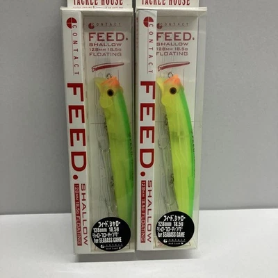 Tackle House Feed Shallow 128F (Set of 2) Japan Import Lure - Image 1 of 3