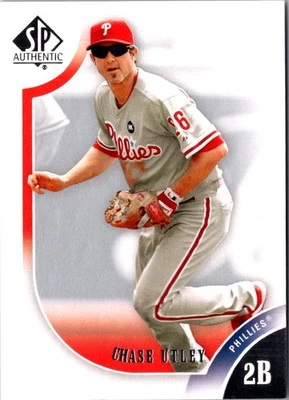 2009 Upper Deck SP Chase Utley #26 Philadelphia Phillies Baseball Card - Image 1 of 2