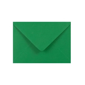 133 x 184 Dark Green 5x7 Inch Envelope | Gummed | 120gsm V-Flap Green Envelope - Picture 1 of 3