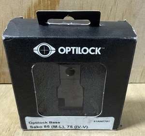 Sako Optilock Blue Extended Action Scope Base S1A067761 NEW - Picture 1 of 2