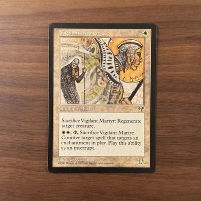 Vigilant Martyr NM Mirage 1996 Magic the Gathering MTG TCG - Image 1 of 2