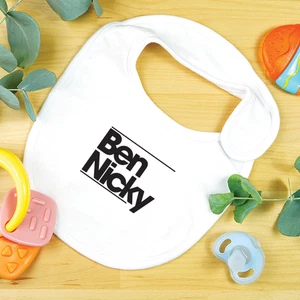Babero Ben Nicky Rave DJ Festival Música Ropa Festival Regalo Babero Bebé - Imagen 1 de 1
