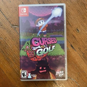 Cursed To Golf Nintendo Switch Komplett + Handbuch Limited Run Games #195 - Bild 1 von 5